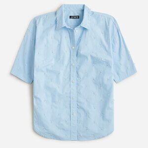 J. Crew Collection Embellished Jewel Button Down Top size 2